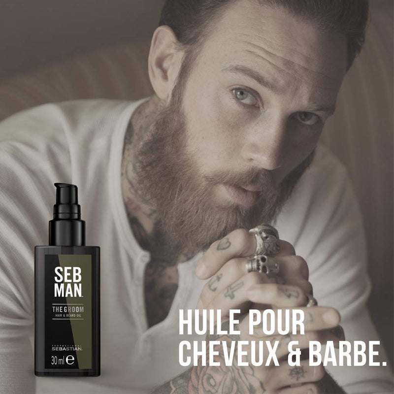 [Australia] - Seb Man The Groom - Nourishing Oil for Hair and Beard 