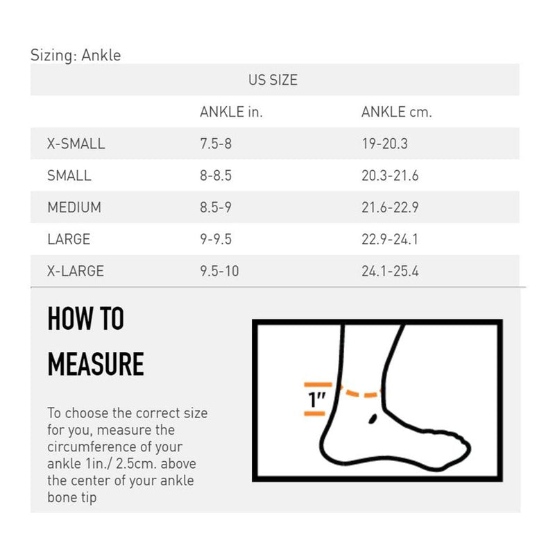 [Australia] - Shock Doctor Ankle Sleeve with Compression Wrap Support Adult-L Black 