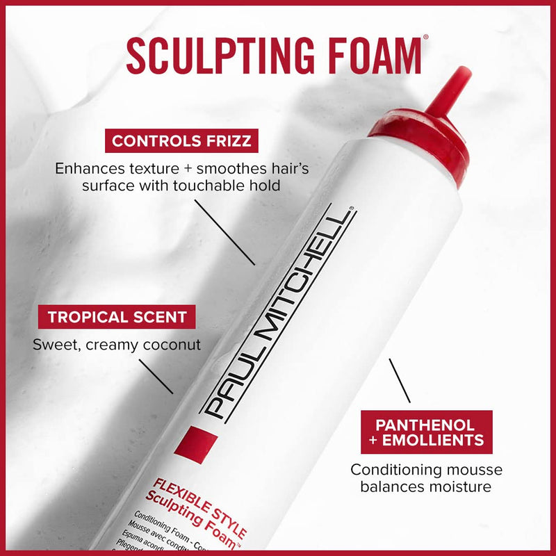 [Australia] - Paul Mitchell Extra Body Sculpting Foam 500ml 