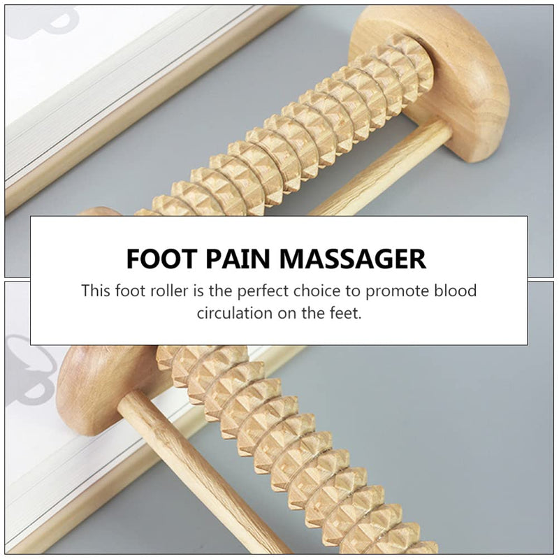 [Australia] - Lurrose Shoulder Massagers Foot Massager Roller Deep Tissue Massager Trigger Point Shiatsu Acupressure Reflexology Tool for Plantar Fasciitis Plantar Fasciitis Roller 