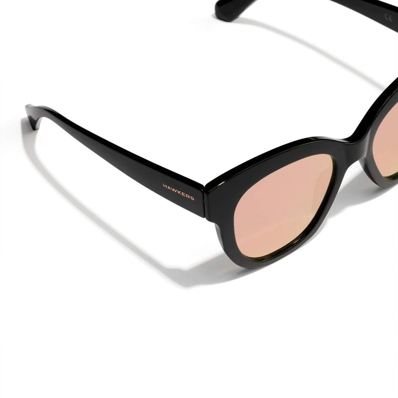 [Australia] - HAWKERS Women's Audrey Sunglasses, Black, One Size 