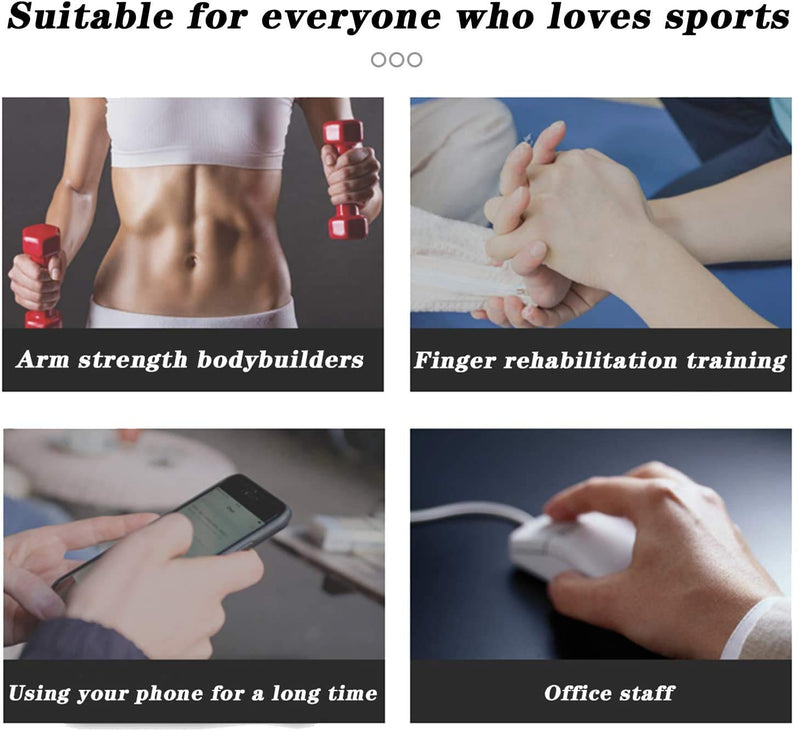 [Australia] - Pubiao Hand Strengtheners Adjustable Hand Grip Exerciser (10-60kg) for Hand Squeezer Forearm Grip Finger Exercise For Men, Women, Seniors, Teens 1 pack 