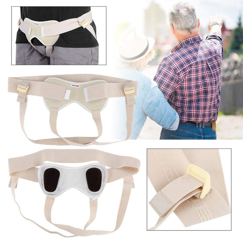 [Australia] - Hernia Belt, Hernia Support Truss for Single/Double Inguinal or Sports Hernia, djustable Groin Straps - Surgery,Injury Recovery (L) L 