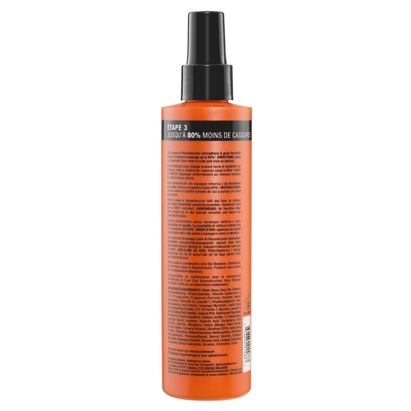 [Australia] - Strong Sexy Hair Core Flex Anti-Breakage Leave-In Reconstructor by Sexy Hair for Unisex - 8.5 oz Tre, 1588 