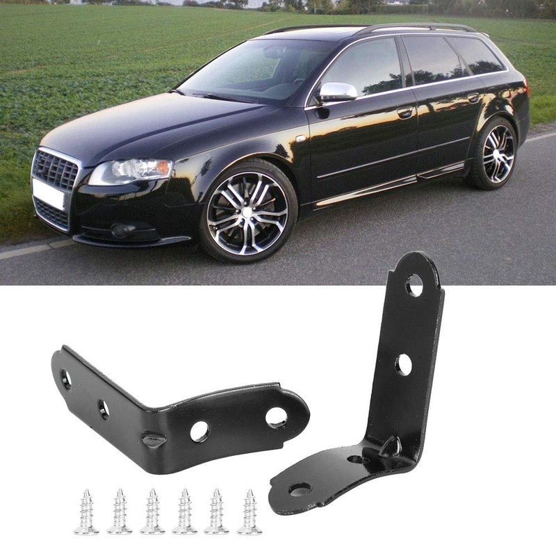 [Australia] - Hinge Repair Kit,2 Pcs Car Glove Box Lid Tray Hinge kit Bracket Brackets Repair Replacement Kit Fits for A3 A4 S4 B6 B7 with Screws 