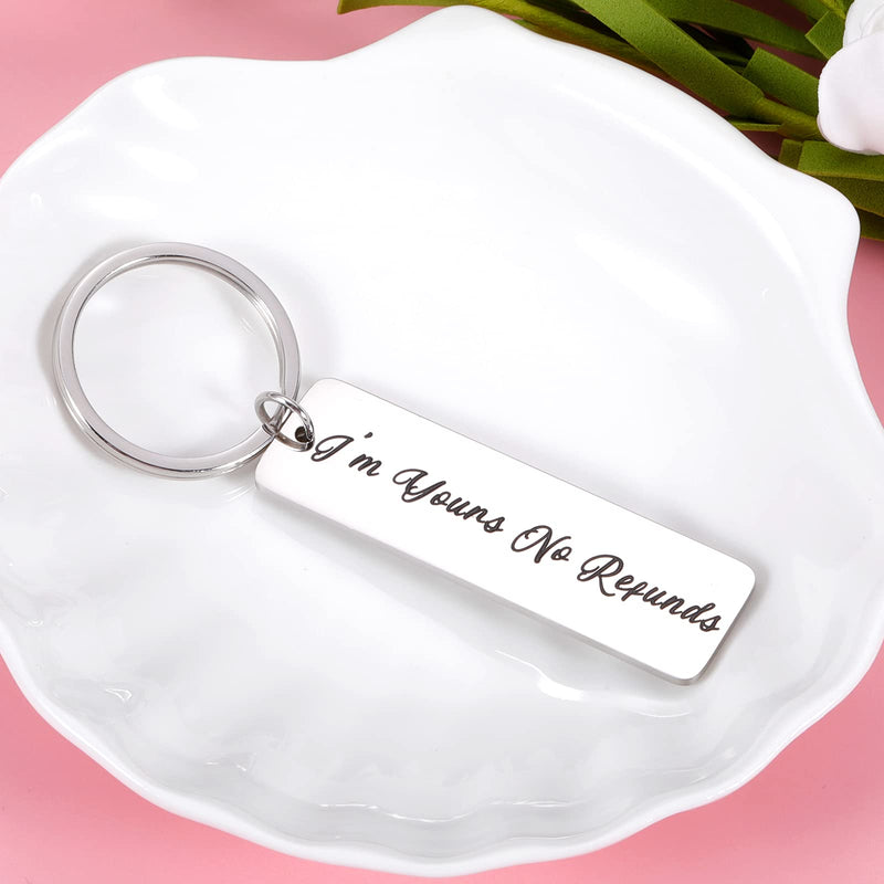 [Australia] - Couple Keychain Gifts for Boyfriend Birthday Wedding Anniversary Funny Gifts for Him Her Husband Fiance from Girlfriend Wife to Hubby Valentine Engagement Christmas Present for Groom Bride Women Men 