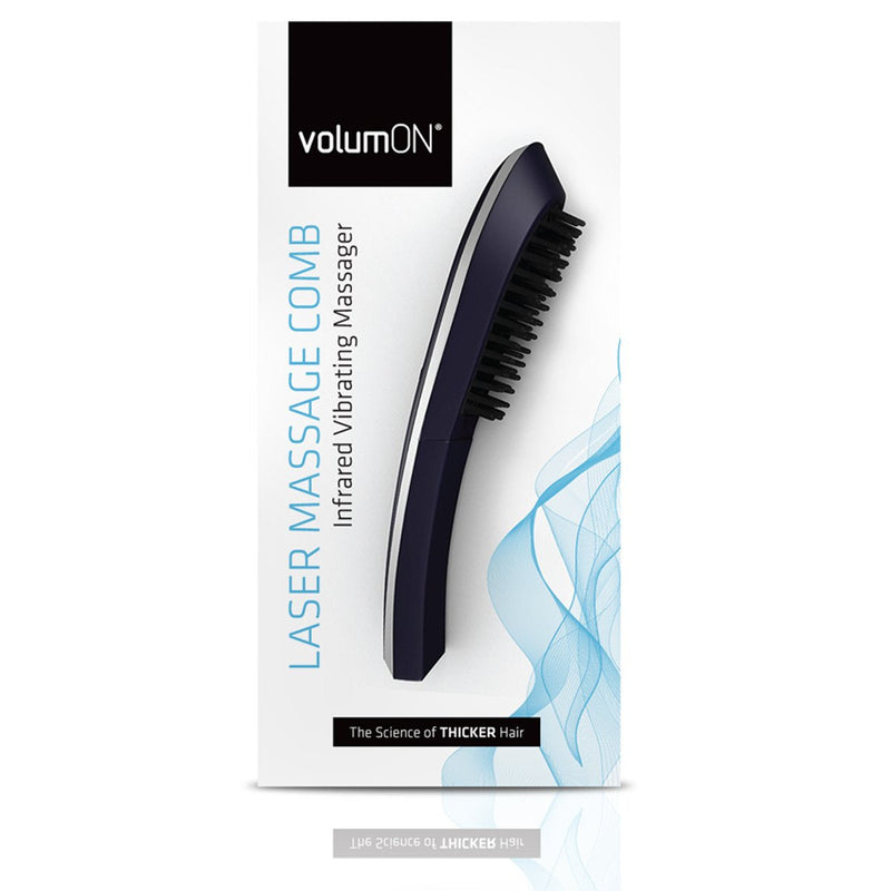 [Australia] - Volumon Electric Laser Massage Comb For Hair Growth Regrowth Hair Thickening & Strengthening With Massager & Infrared & Digital LCD Screen- Daily Home Use 