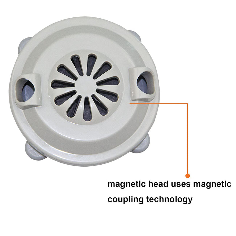 [Australia] - Pipe-Less Magnetic Jet Head Motor BF-004 for LURACO Pedicure Spa Tubs Wet End Use with Pedicure Liners (Includes Propeller and Cap) 