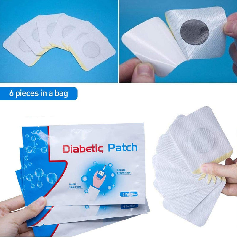 [Australia] - New 60pcs/10Bags Diabetes Pads, Pure Natural Herbal Diabetes Sticker 