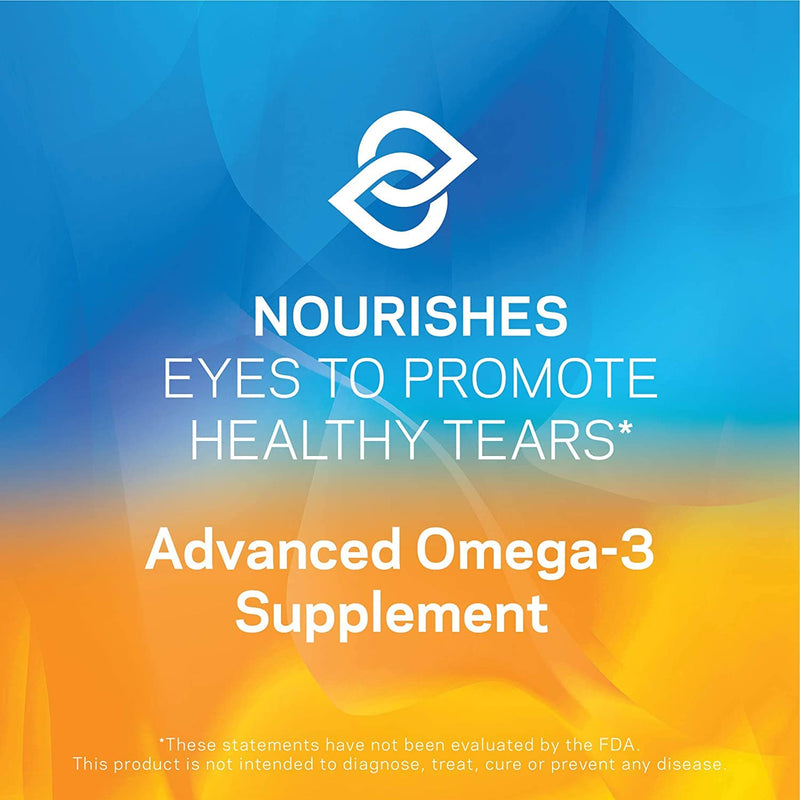 [Australia] - TheraTears 1200mg Omega 3 Supplement for Eye Nutrition VIT E, 90 Count with Thera Tears Eye Drops for Dry Eyes, Provides Long Lasting Relief, 30 mL, 1 Fl Oz (Pack of 1) Value Size 90 Ct Supplement + 1 Oz Eye Drops 