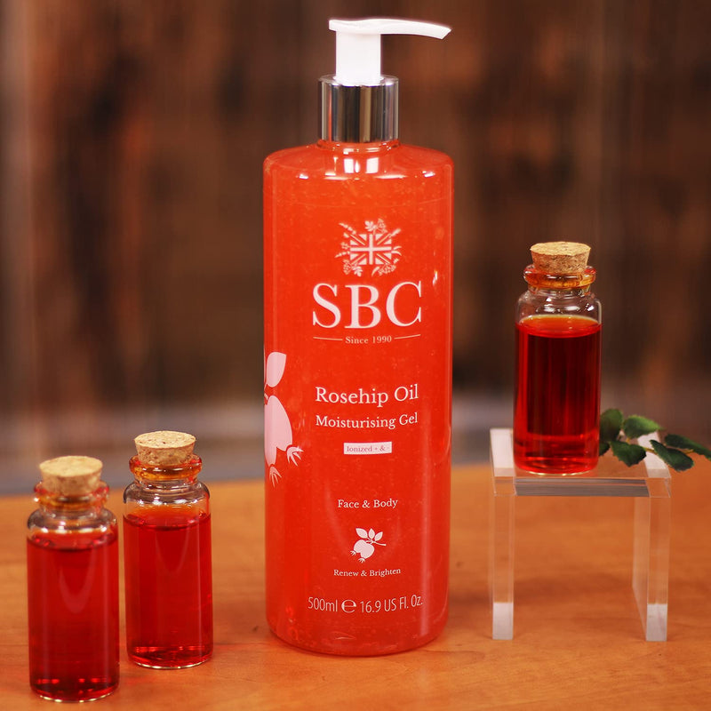 [Australia] - SBC Rosehip Oil Moisturising Gel (500ml) 500 ml (Pack of 1) 