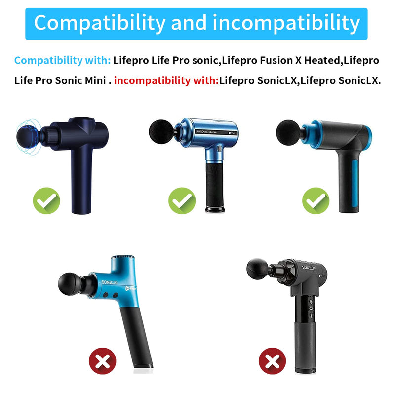 [Australia] - 16.8V Charger for Massage Gun,16.8V 2A 1A DC Power Cord for LifePro Sonic, Sonic Mini, Sonic Pro, Fusion X, Sonic Pro Handheld Percussion MassageGun and 14.4V 14.8V Battery Charger. 