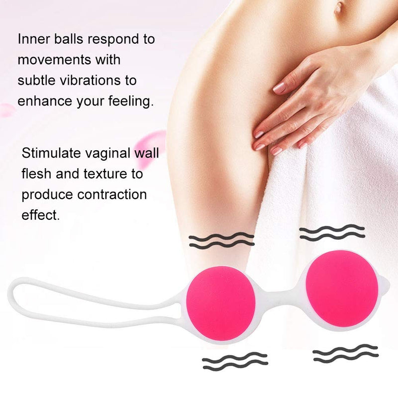 [Australia] - Vaginal Dumbbell, Vaginal Silicone Kegel Balls Texture Food Grade with Abs and Silicone Grade Silicone Material 