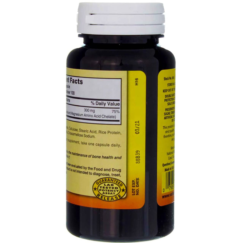 [Australia] - Nature's Blend Elemental Magnesium Amino Acid Chelate 300 mg, 100 Count 