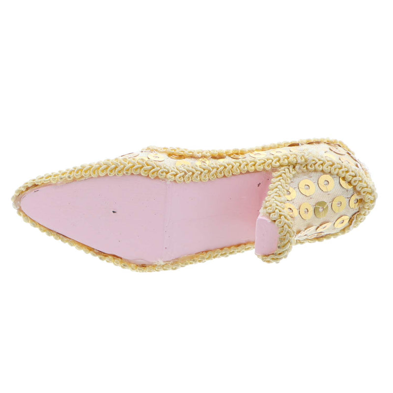 [Australia] - Little Girls Mini Shoe Ring Holder - Set of 3-Gold Gold 