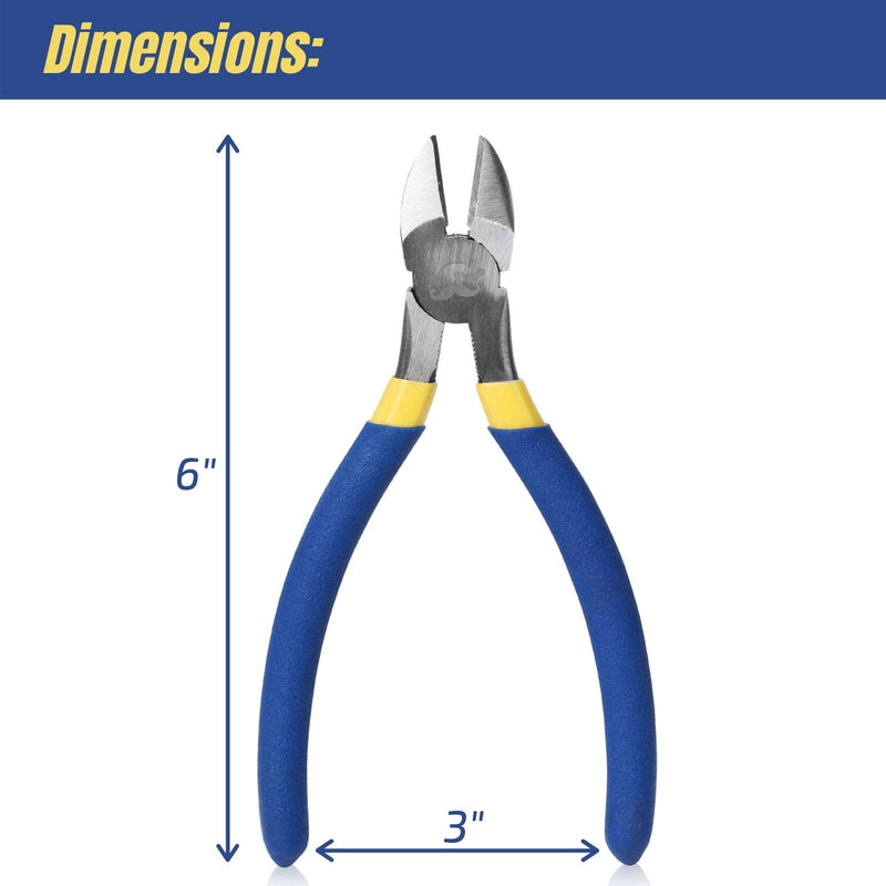 [Australia] - Mr. Pen- Wire Cutter, 6 Inch, Wire Cutters, Diagonal Wire Cutters, Flush Cutter, Nippers, Side Cutters, Flush Cutters, Diagonal Cutter, Cutting Pliers, Floral Wire Cutter, Wire Pliers 