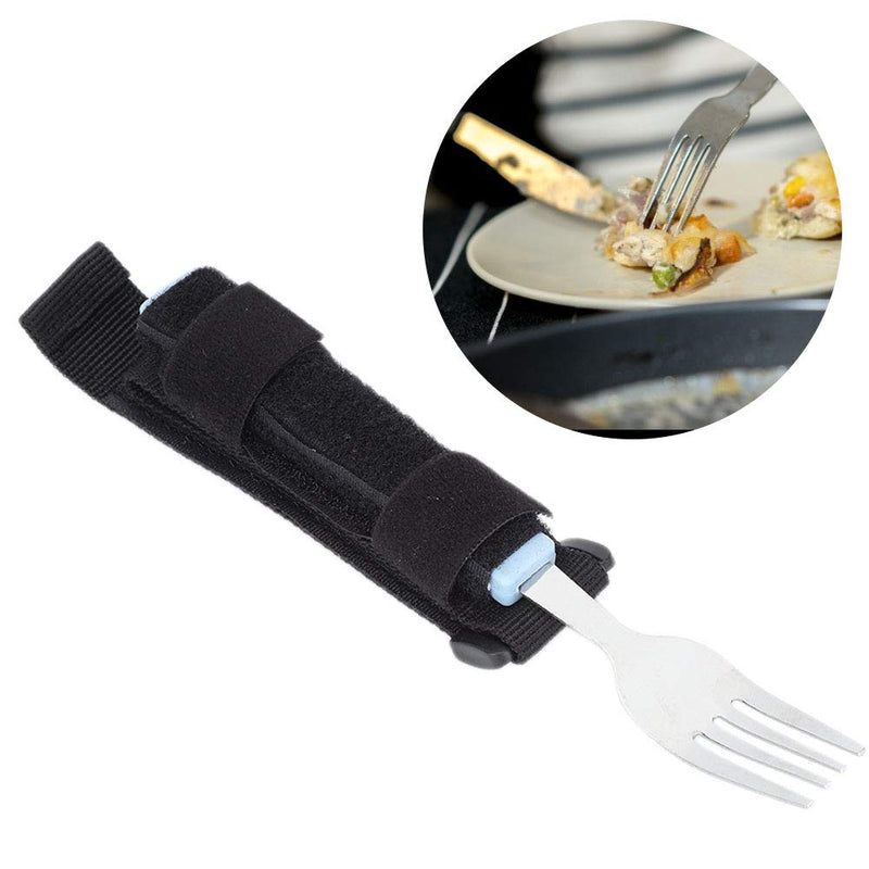 [Australia] - Easy Grip Eating Aids Spoon, Easy Grip Eating Aids Spoon Fork, Adaptive Eating Utensils, Flexible Spoon Fork Rotating Dining Eating Aids Utensil for Disabled Patient Elderly 