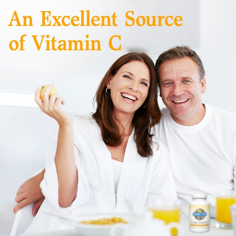 [Australia] - Garden of Life Non-GMO Living Vitamin C Supplement and Antioxidant Whole Food Nutrition Vegetarian, 60 Count 