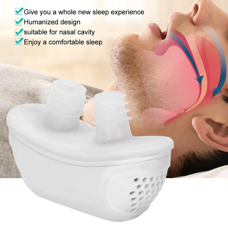 [Australia] - Anti Snoring Devices Electronic Anti Snoring Solution Devices Comfortable Sleeping Aid Device Comfortable & Professional Snore Reducing Aids(white) white 