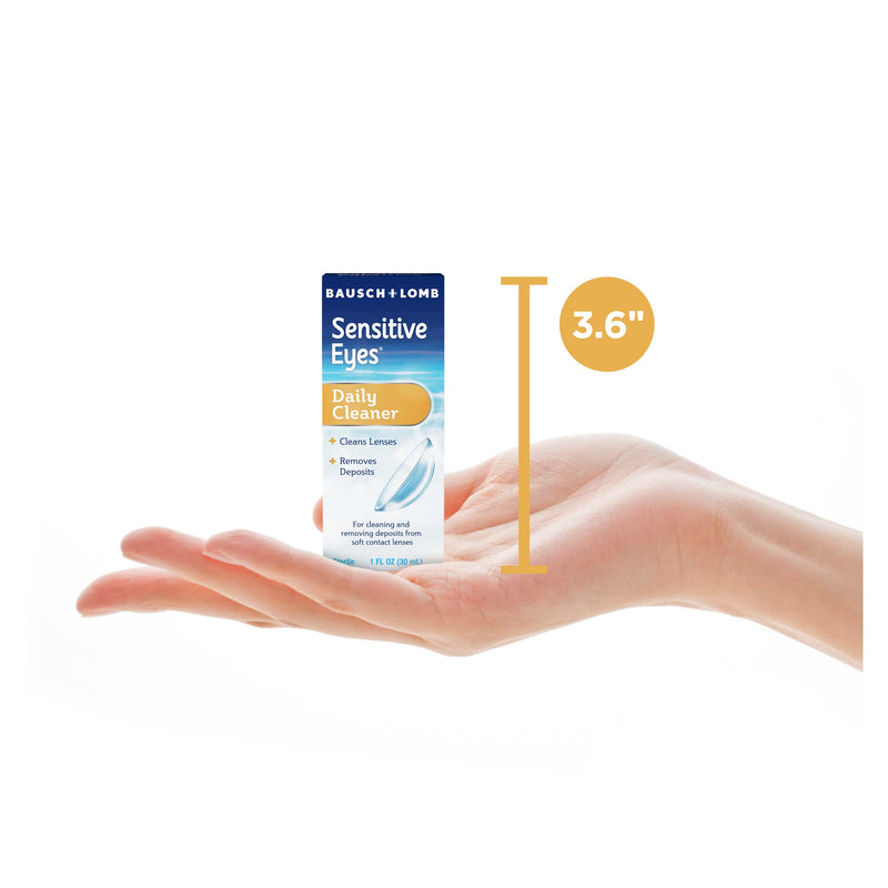 [Australia] - Contact Lens Solution by Bausch & Lomb, for Cleaning and Removing Deposits from Soft Contact Lenses, Daily Lens Cleaner, 1 Fl Oz 