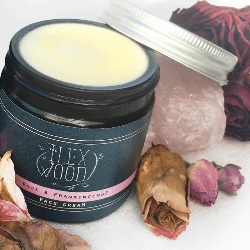 [Australia] - Rose and Frankincense Face Cream - 100% Natural, Vegan, Moisturising, Anti Ageing, Cruelty Free - 60ml 