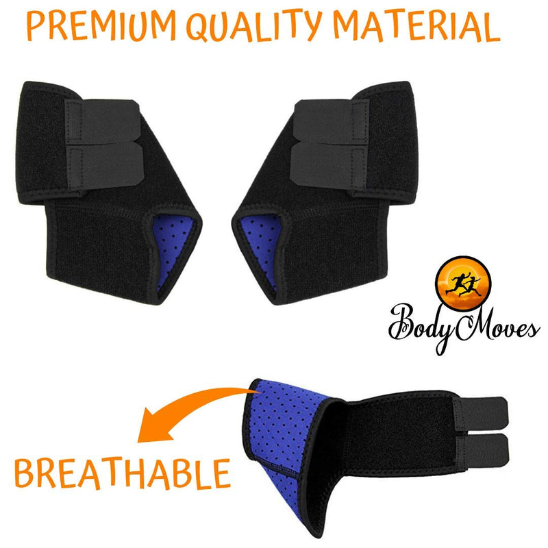 [Australia] - BodyMoves Kid's Ankle Brace Support Plus Hot and Cold Ice Pack (Sporty Black, Small for Little Kids (US 12-3)) Sporty Black Small for Little Kids (US 12-3) 