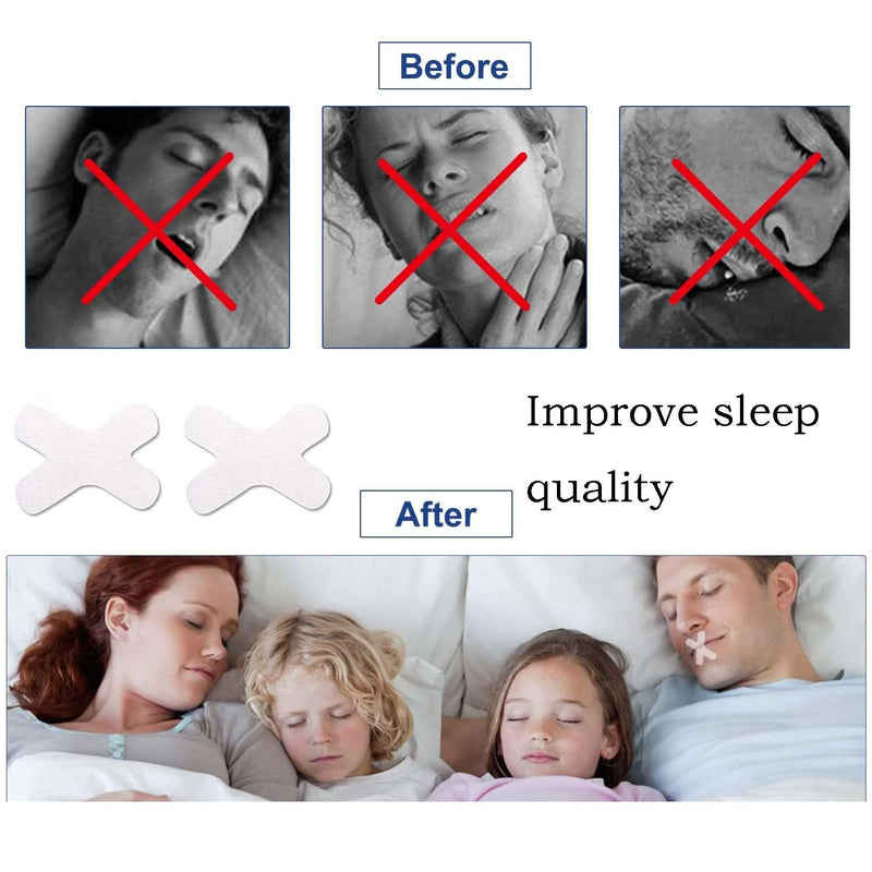 [Australia] - 120 Pcs Sleep Mouth Tape, Mouth Tape for Sleeping, Sleep Strip Mouth Tape for Snoring for Better Nose Breathing Improved Nighttime Sleeping Less Mouth Breath and Snore 