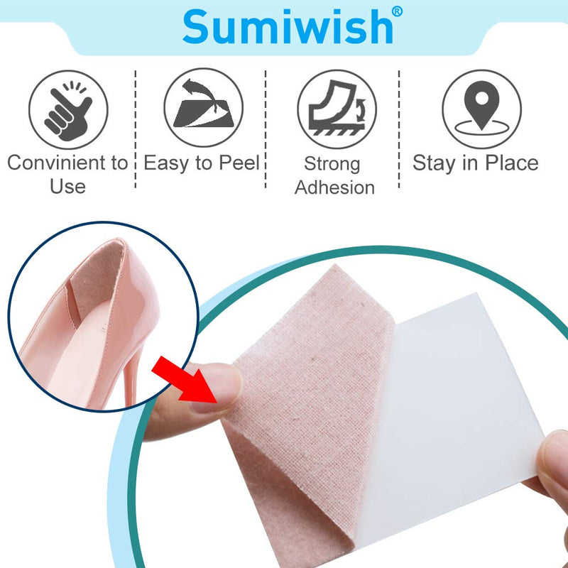[Australia] - Sumiwish Moleskin for Feet, 20 Pieces Blister Prevention Patches, Foot Care Sticker to Reduce Friction Pain, Thin and Flexible 