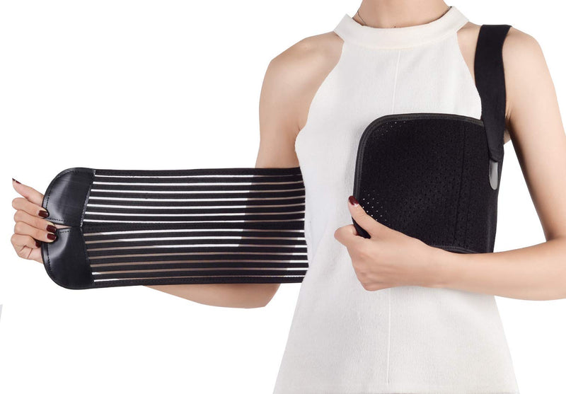 [Australia] - Solmyr Broken Rib Brace, Rib and Chest Binder Belt for Men and Women, Rib Cage Protector Wrap Rib Belt for Sore or Bruised Ribs Support, Broken Sternum, Dislocated Ribs Protection, Pulled Muscle Pain Large (Pack of 1) 