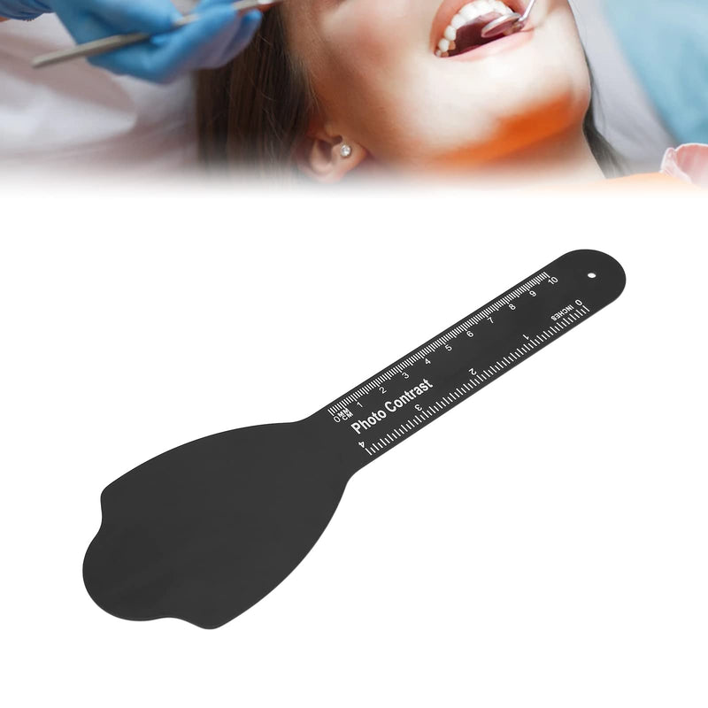 [Australia] - C‑4A Dental Black Background Board with Scale, Clear Image Photography Contraster Professional Intraoral Photo Contrast 