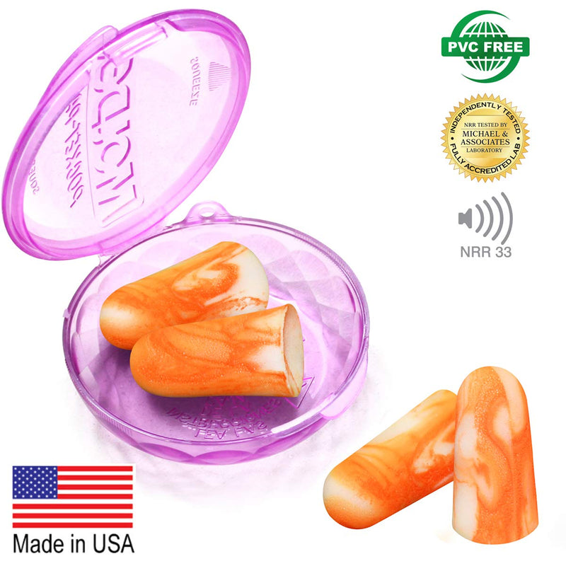 [Australia] - Moldex Soft Foam Ear Plugs 50 Pairs Softies® Earplugs -33dB Highest NRR Made in USA/Moldex Soft Foam Ear Plugs 50 Pairs Softies® Earplugs -33dB Highest NRR Made in USA 50 Pair (Pack of 1) 