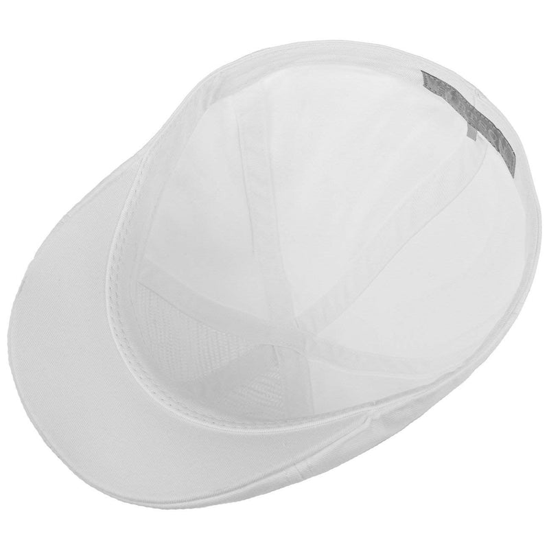 [Australia] - Stetson Texas Sun Protection Flat Cap Men | 7-7 1/8 White 