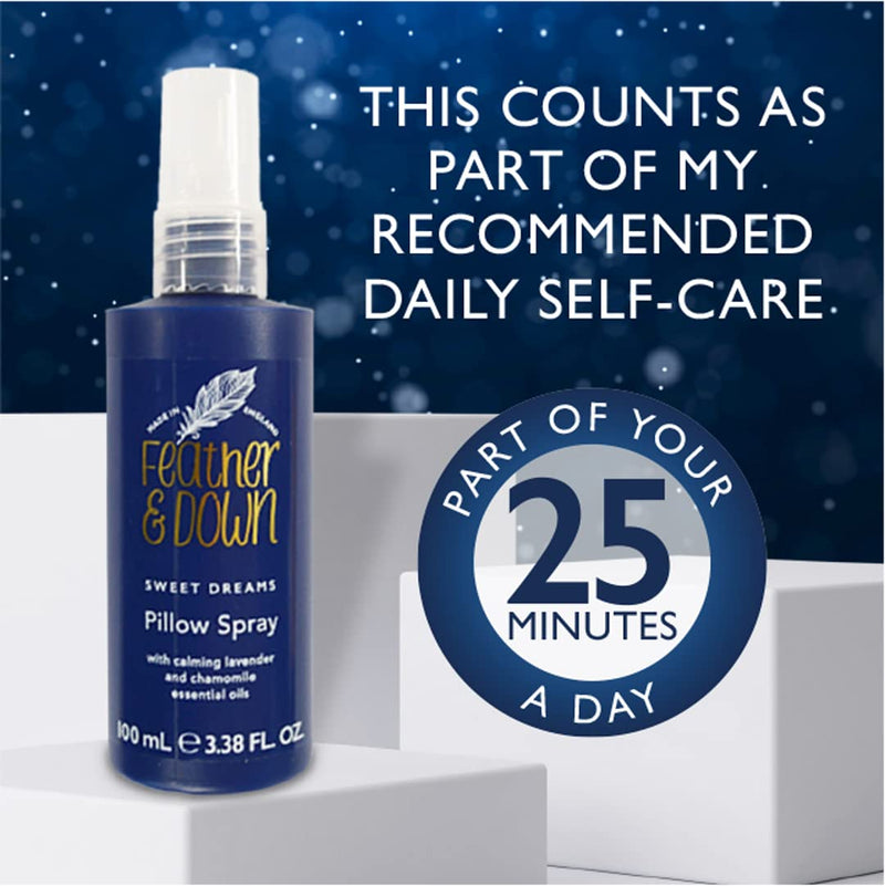 [Australia] - Feather & Down Sweet Dream Pillow Spray (100ml) - With Calming Lavender & Chamomile Essential Oils. Encouraging Calm, Tranquility & a Restful Night's Sleep. 