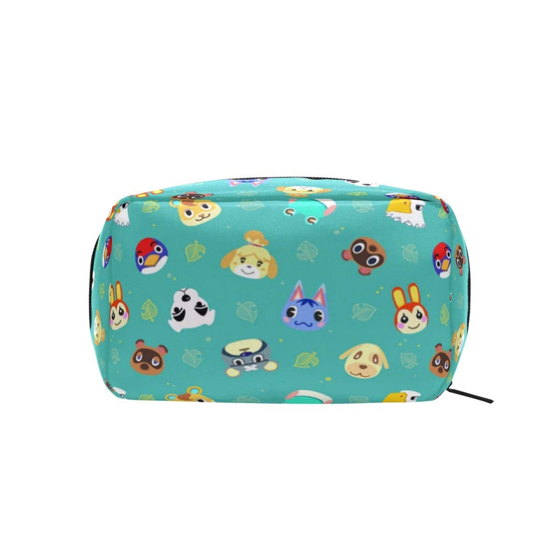 [Australia] - Cosmetic Bag Portable and Suitable for Travel Animal Crossing Pattern Make Up bag with Zipper Pencil Bag Pouch Wallet (Animal Crossing Pattern 003) 