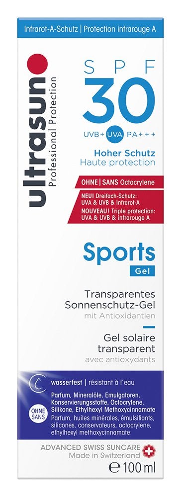 [Australia] - ultrasun Sports SPF 30 Transparent Sun Protection Gel, 200 ml 