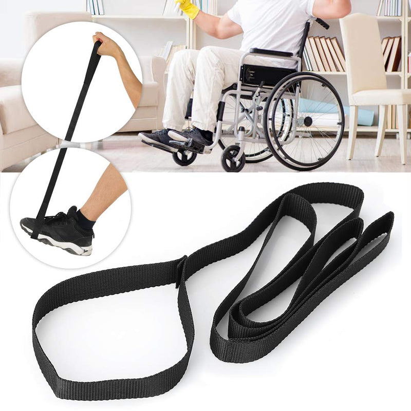 [Australia] - Leg Lifter Strap, Rigid Foot Lifter,Durable Nylon Leg Lifter Mobility Aids Leg Lifter with Foot Strip Mobility for Disability Elderly 