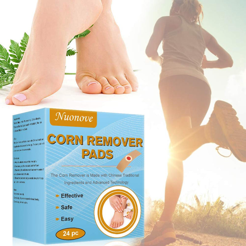 [Australia] - Corn Remover Feet Corn Pad Corn Remover Foot Corn Remover Toe Corn and Callus Removal, High Efficacy Corn Treatment Pads For Foot, 24 Pads 