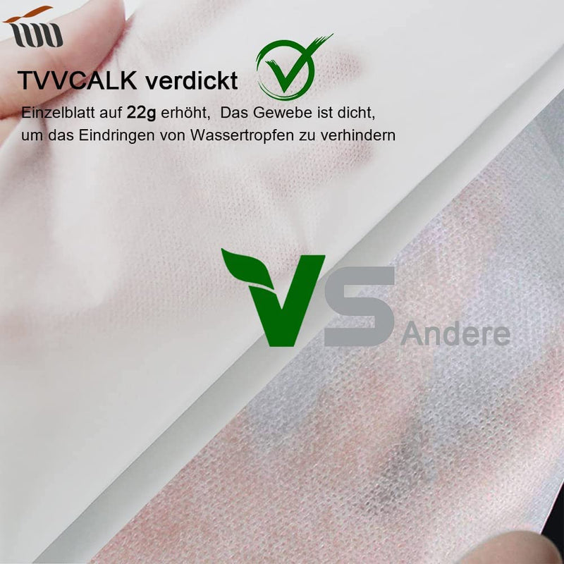 [Australia] - TVVCALK Disposable Sheets for Massage Table, Thicker Disposable Bed Sheets, Disposable Massage Table Sheets for SPA Salon, Breathable Non-Woven Fabric, 31.5 x 78.8inch, 20 Pack 