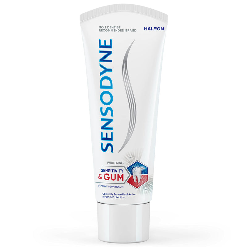 [Australia] - Sensodyne Sensitive Toothpaste Sensitivity & Gum Whitening, 75 Ml 75 ml (Pack of 1) 