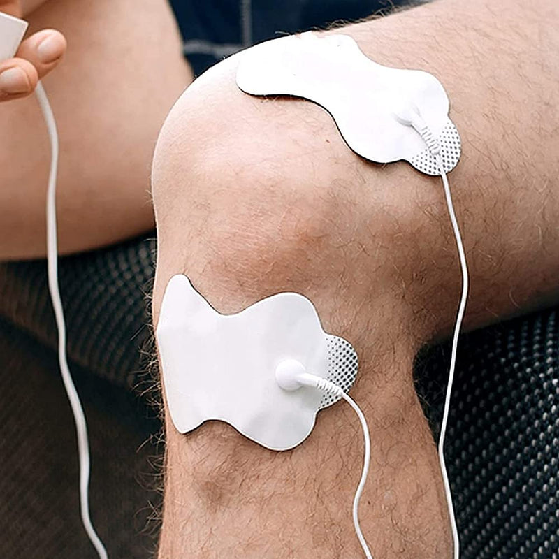 [Australia] - 10 Pieces TENS Electrodes Pad Replacement Pad for TENS Unit TENS Electrode Pad Adhesive Gel Pads for Omron 