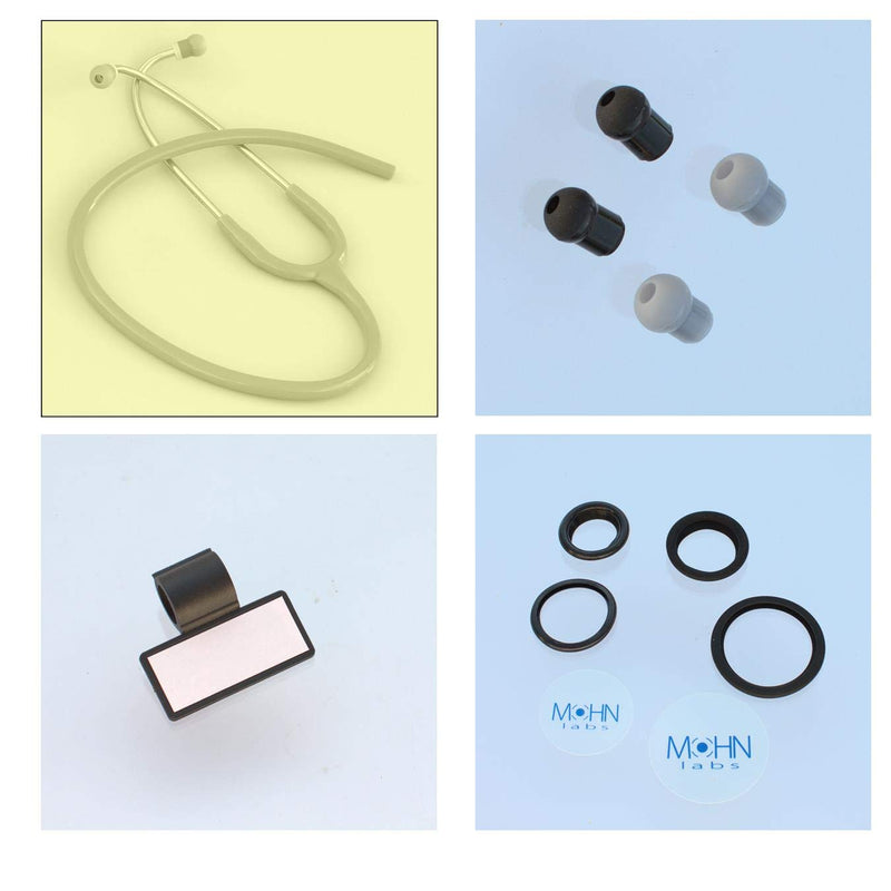 [Australia] - Compatible Replacement Tube by CardioTubes fits Littmann(r) MasterCardiologyI(r) and Littmann(r) Cardiology III(r) Stethoscopes - 7mm Binaurals Black on Black TUBING 