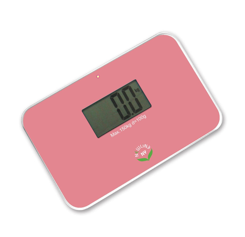 [Australia] - NewlineNY Auto Step On Super Mini Travel Bathroom Scale, 5.25" x 8.5" SBB0638SM (Strawberry Ice) Strawberry Ice 