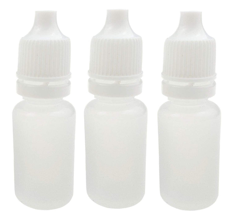 [Australia] - 24 Pcs 50ml Empty Plastic Eye Drops Bottle/Dropper Bottle/Dropping Bottles-with Sealing Ring-Cosmetic Bottles Holder Container-Great for Travel Packaging 