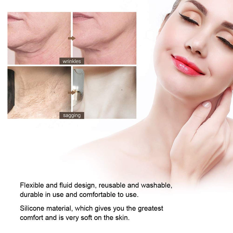 [Australia] - Reusable Silicone Neck Wrinkle Pad, Anti Wrinkle Patch for Neck Lines Removal Skin Care Anti-Wrinkle Anti-AgeingTreatment Eliminate Prevent Neck Wrinkles 