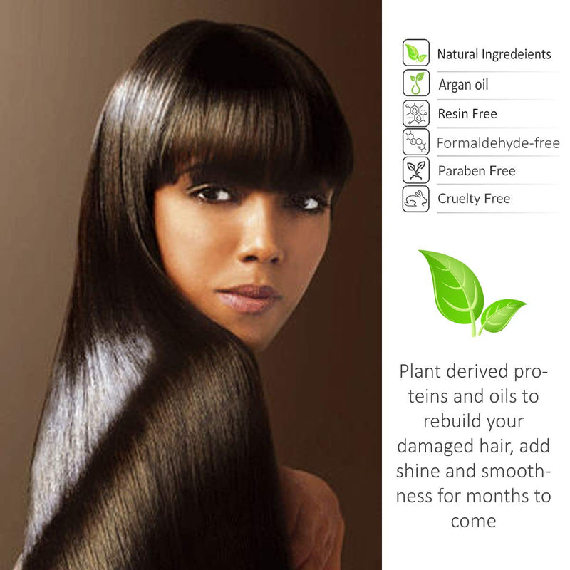 [Australia] - Moroccan Keratin Blowout for Brazilian Keratin Hair Treatment Proven Formula 120ml Keratin with Brush/Comb Best Value USA 