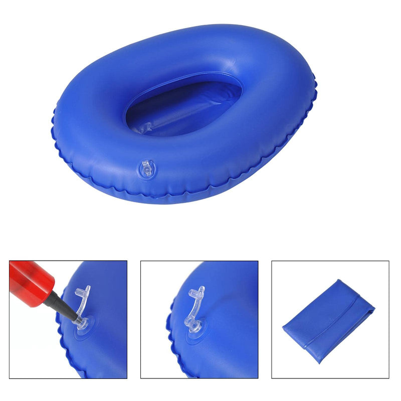 [Australia] - Raguso Good Air Permeability Bed Pan Resistant to Tortuosity Patient Care Bedpan PU material for Patients for Fractured for Elderly Bedridden 