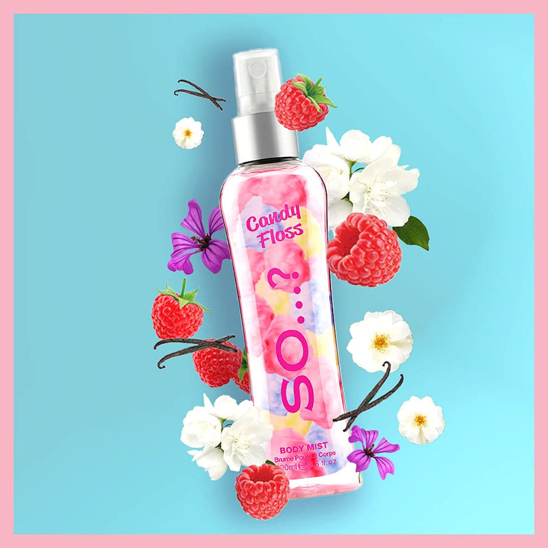 [Australia] - Body Mist By So…? Womens Candy Floss Body Mist Fragrance Spray 100ml 100 ml (Pack of 1) 