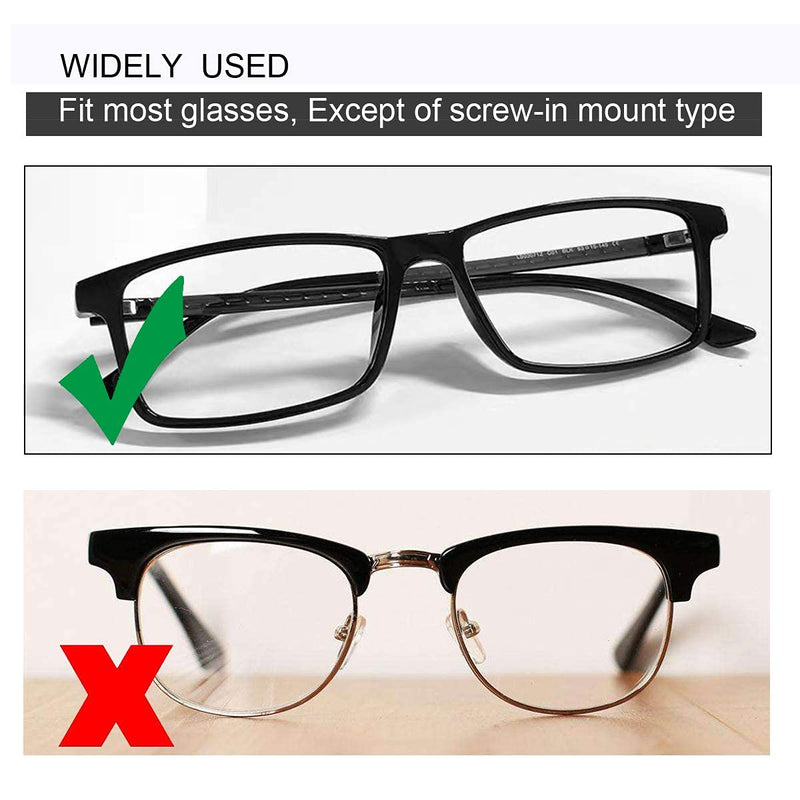 [Australia] - PIPJOY Eyeglass Nose Pads, Adhesive Anti-Slip Nose Pads, Soft Silicone Nose Pad Cushion for Glasses, Eyeglasses, Sunglasses (10 Clear Pairs) 10 Clear Pairs 