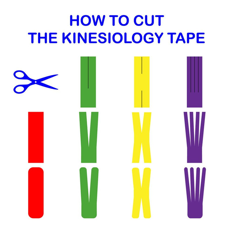 [Australia] - Kinesiology Tape Strapping Taping Athletic Sports Tape for Men Knee Shoulder Elbow Ankle Neck Muscle Superior Waterproof Adhesion Non Latex Safe for Kids Pregnant Women Cream 