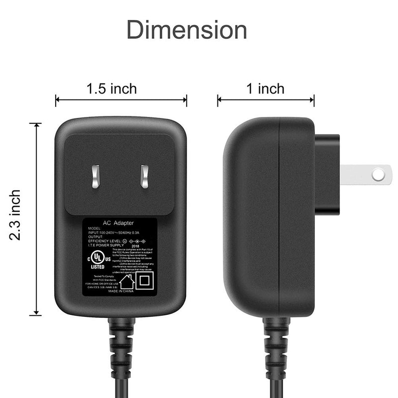 [Australia] - Power Supply AC Adapter for WAHL Trimmer 9880L, 9865, 9854l, 9860, 9876 Groomer Clipper Charger UL Listed 4V Power Cord 9880-100 Replacement for WAHL Cordless Shaver Razor Compatible 4.2V 